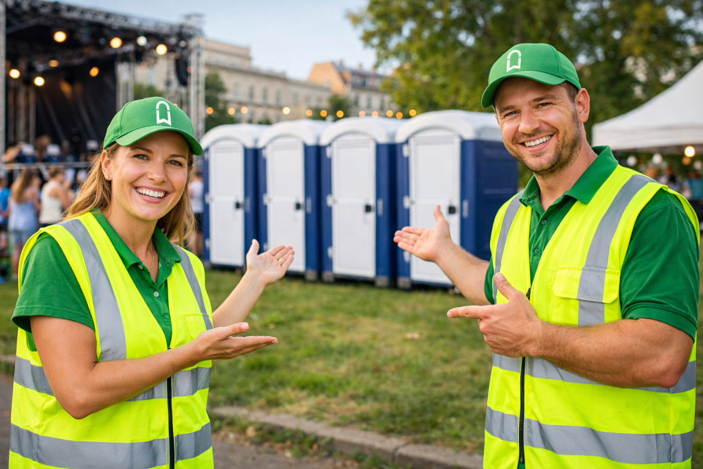 Vermietung von Toiletten für Veranstaltungen und Feste