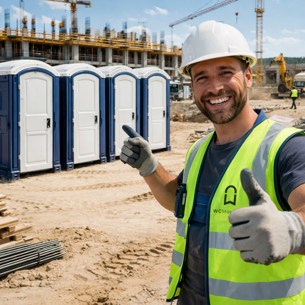 Vermietung von Mobiltoiletten